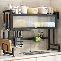 Amazon｜シンク上 水切りラック 2階食洗機排水器、食器水切りかご