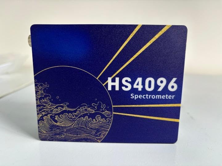 Oceanhood HS4096 Spectrometer, UV-VIS-NIR Detection, High Resolution Spectrometry Analyzer for Laser Measurement, Water Quality Analysis & Raman Research