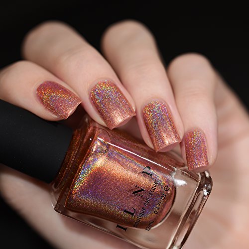 Image of ILNP Grace - Golden Peach Ultra Holographic Nail Polish