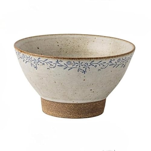 2点セット ボウル 茶碗 丼 どんぶり 13cm 350ml 和風 鉢 粗陶器 ラーメン碗 汁碗 大容量 お椀 おしゃれ 高脚丼 耐熱 耐冷 陶器 食器 ご飯 麺鉢 うどん鉢 和食器 飲食店 業務用 電子レンジ対応 食洗機対応 新生活 結婚祝い プレゼント