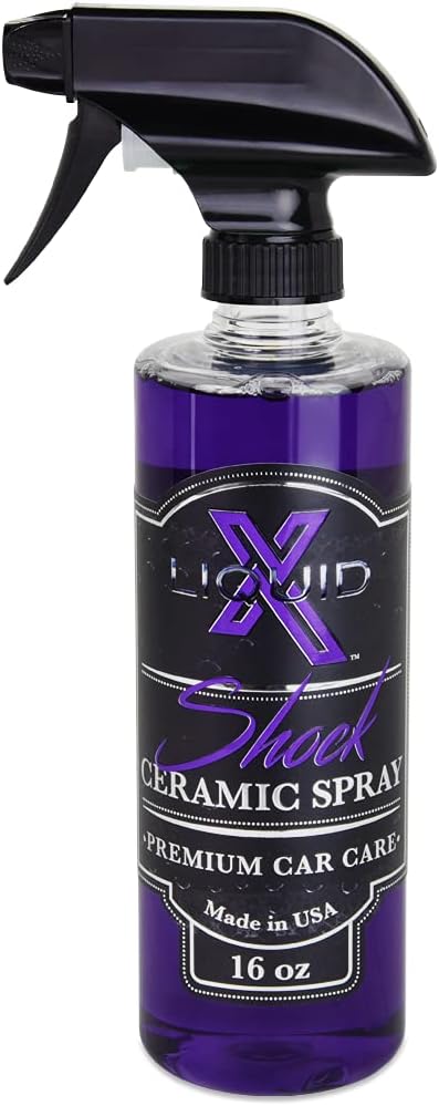 Shock Ceramic Spray 16oz - Top Coating - Quick Professional Application & 9 Months of Protection (16oz)