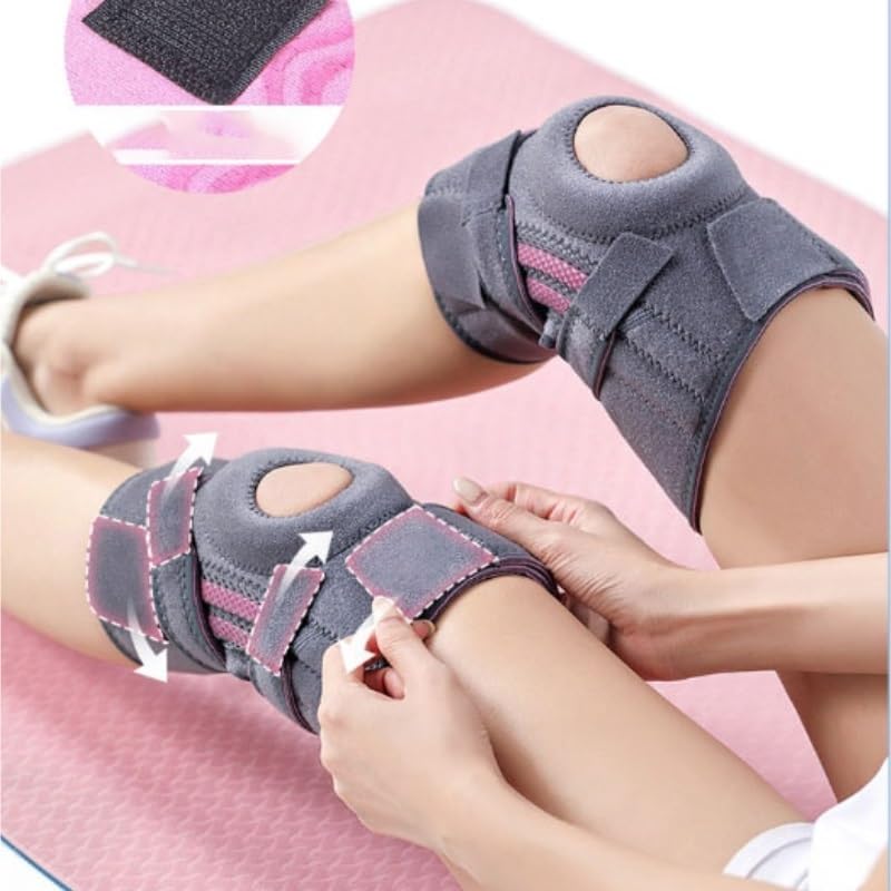 Exercise, protection Sports Knee Pads for Men Meniscus Straps Protective Gear Climbing Women Ball Silicone Knee Pads for Fitness, cycling, running, playing football(Deekgray)
