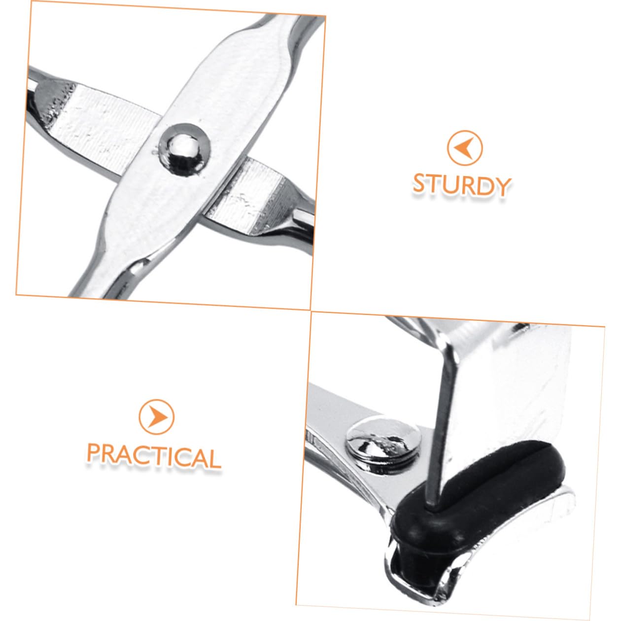 Pinza Plata Inoxidable Rizadora de Acero Pestañas de Mano | Curvatura Precisa, Apta para Maquillaje, Diseño Portátil y Ligero, para Pestañas Pequeñas y Mini, Uso Diario