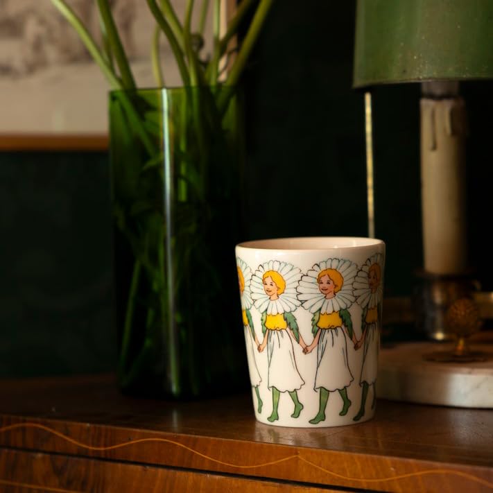 Amazon.co.jp: エルサベスコフ マグカップ ハンドルなし マーガレット