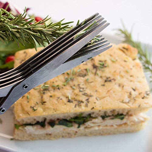 Flameer A Cozinha Resistente De 5 Séries Que Cozinha Scissor O Cortador Vegetal De Aço Inoxidável