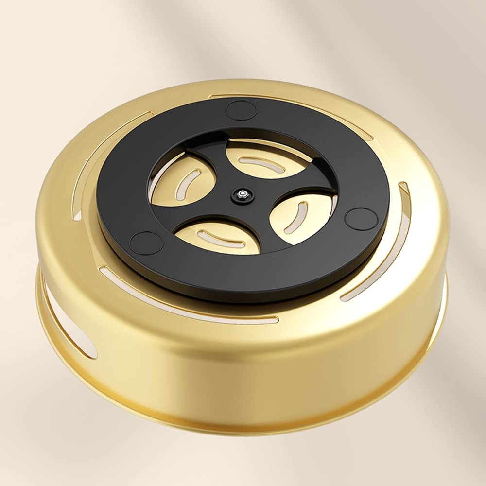 Lazy Susan Plateau tournant rond antidérapant 25 cm Idéal pour ses et sauces