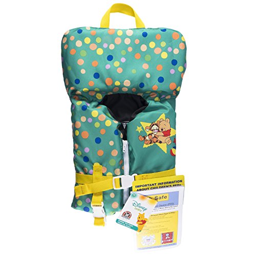 SwimWays Sea Squirts Infant Life Jacket, Disney Baby Winnie The Pooh