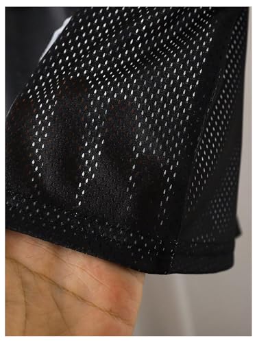 Girl's Jersey Shirt Mesh Number Graphic Tees V Neck Half Sleeve Sports Crop Tops Streetwear3