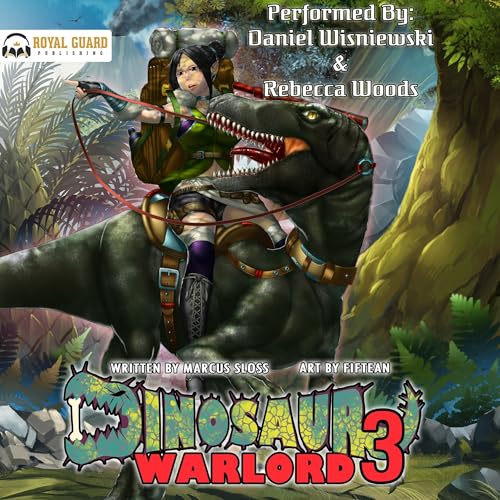 Dinosaur Warlord 3 Audiolibro Por Marcus Sloss arte de portada