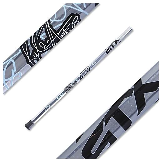 STX Lacrosse K18 Attack and Midfield Lacrosse Shaft, Platinum