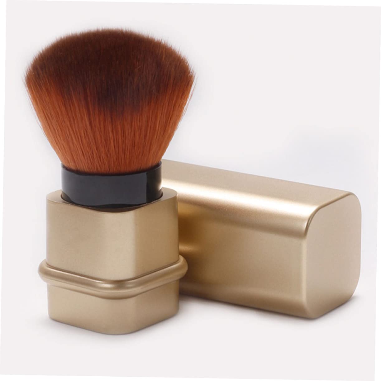SOESFOUFU Cosmetic Powder Brush Retractable Blush Makeup Brush Travel Size Makeup Accessory