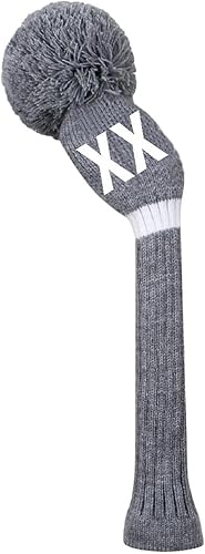 Miniatura 8 de Scott Edward Juego de 5 fundas tejidas para palos de golf para madera y conductor, protege la madera del conductor (460 cc) 1 madera de calle 2 e