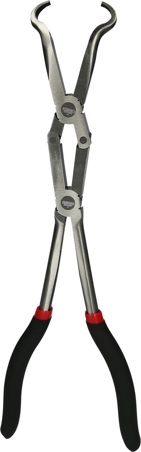 KS Tools 500.7205 Alicates de doble articulación para conectores de bujía Ø 19,0 mm, largo
