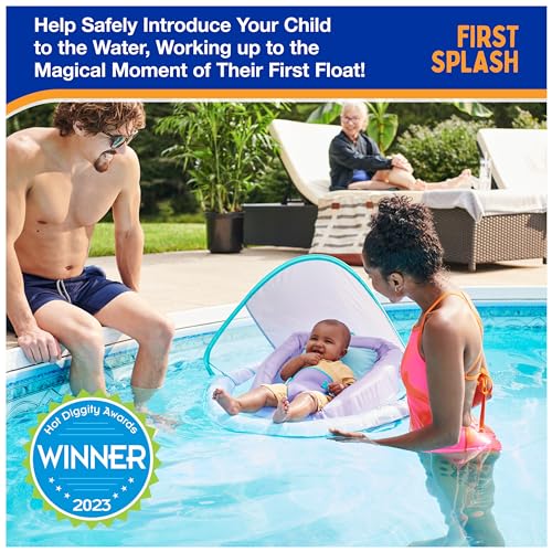 SwimWays Infant Spring Float with Canopy for Kids 3-9 Months - image 6