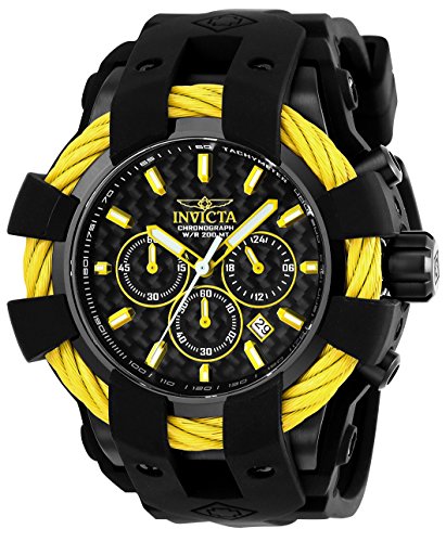 Invicta Men's 23871 Bolt Analog Display Quartz Black Watch