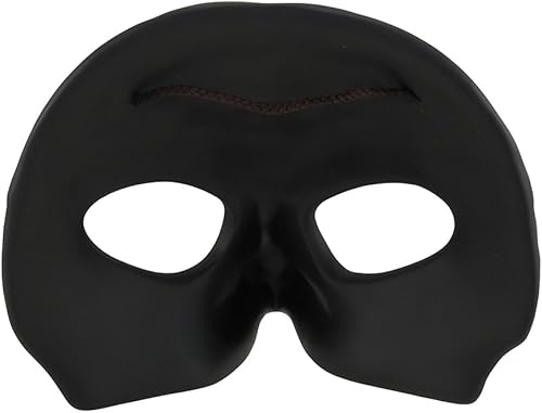 Miniatura 4 de Zeckos Máscara de carnaval de pico de cuervo con estampado negro para colgar en la pared