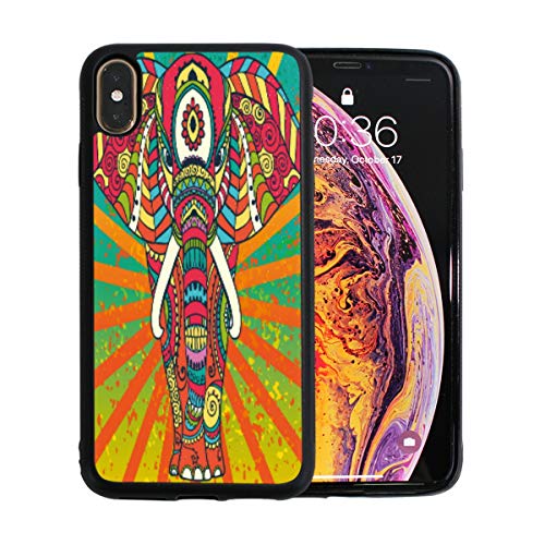 Pac Mac Pac Mac Case For Iphone Xs Max Case Bohemian Elephant In Striped Background Soft Liquid Silicone Shockproof Phone Case From Amazon Daily Mail