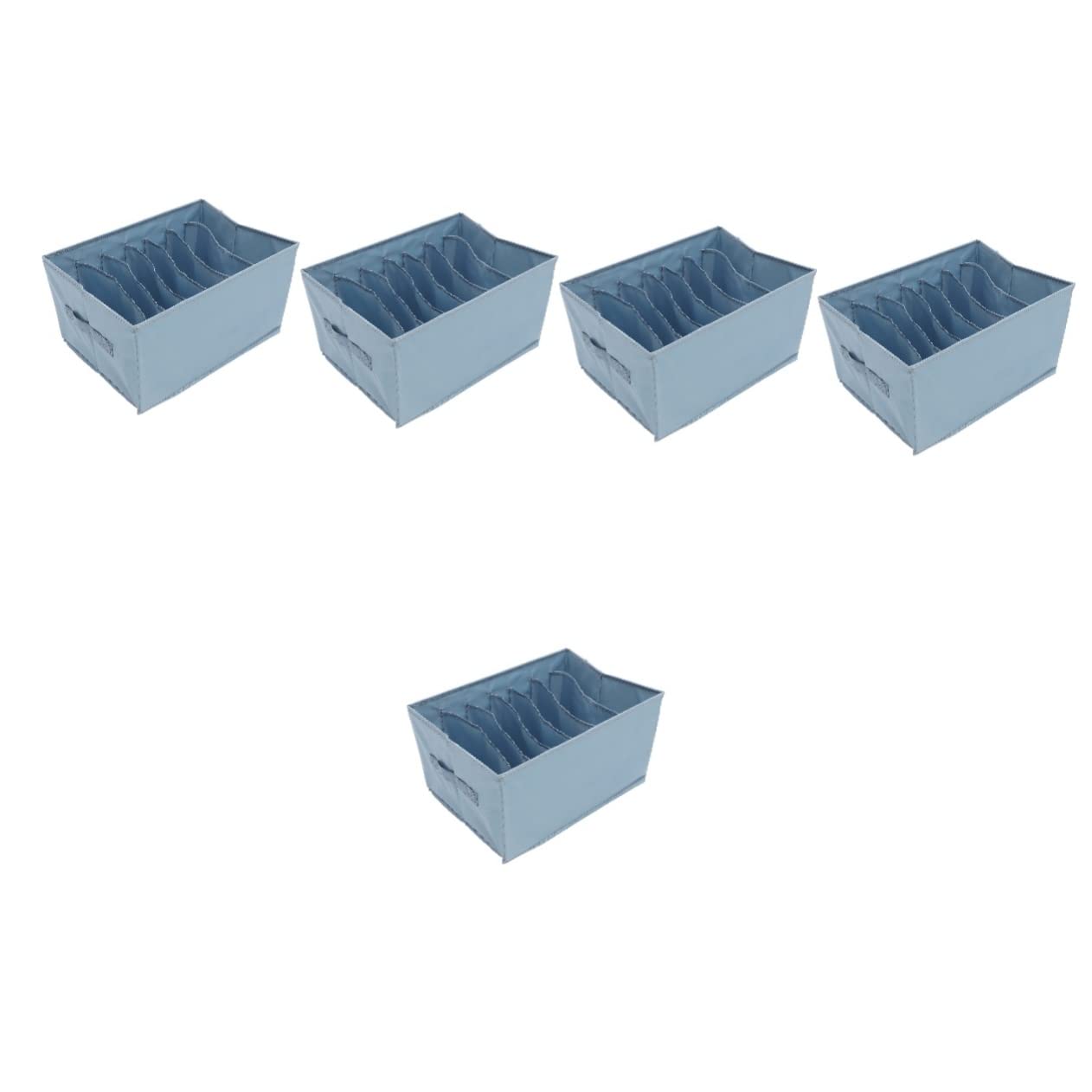 PRETYZOOM Organizador De Ropa De 5 Piezas Organizador Rígido Para Camisetas Cajón Plegable Para Guardar Ropa