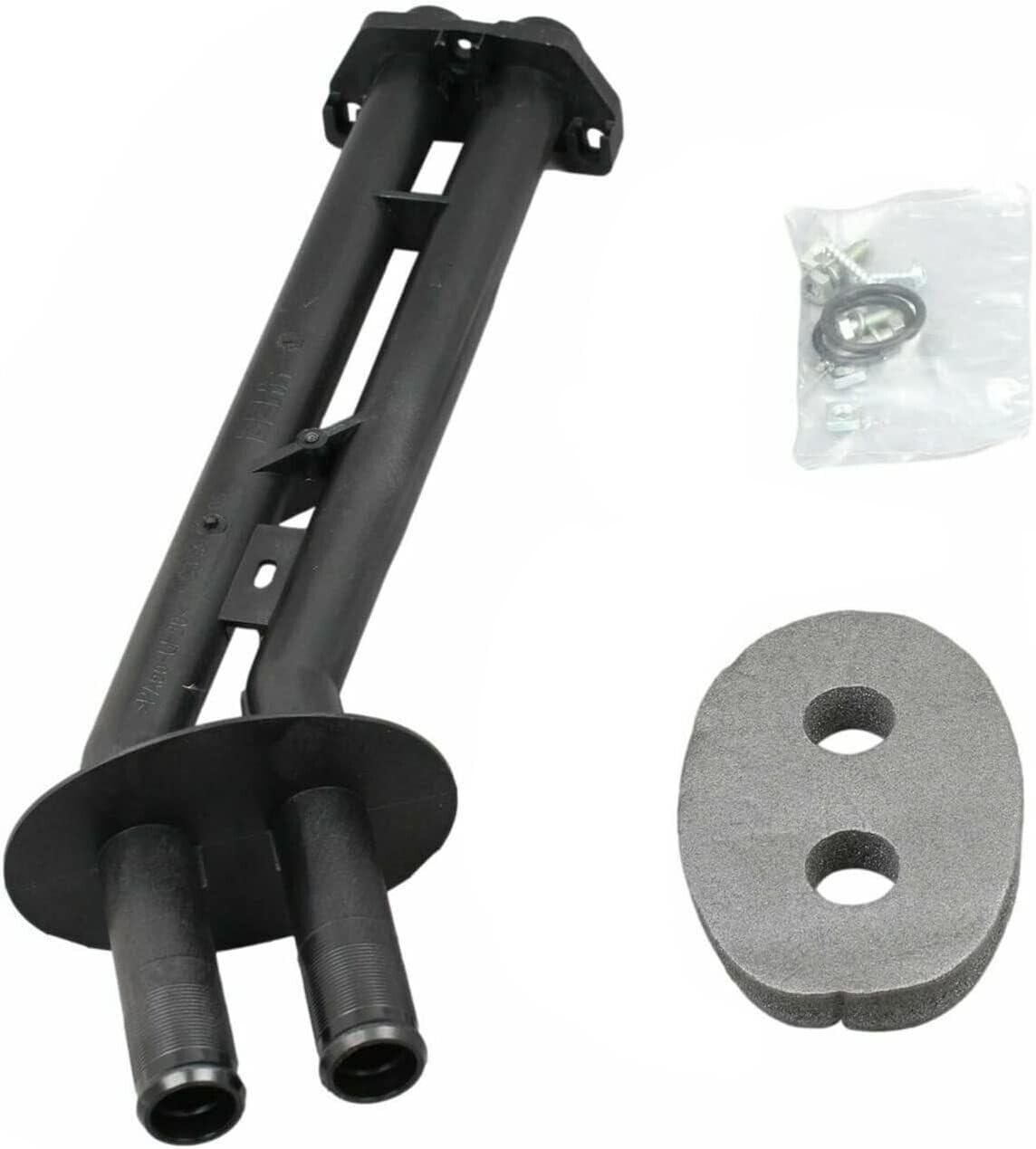 Tubo dell'acqua di raffreddamento Radiatore Scambiatore Autocraft Nero Metallo Compatibile per Peugeot 206 dal 1999 al 2013 OEM: 6448G4 6448.G4