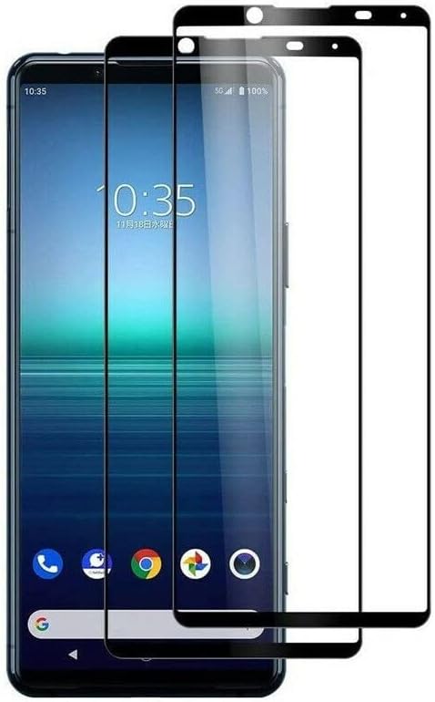 3D Curved Edge Full Screen Tempered Glass Film for Sony Xperia 5 II/Sony Xperia 5 2 (Pack of 2)