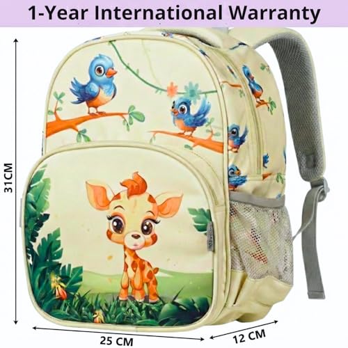 Image of VISMIINTREND Kids School Bag | Preschool Bag for Kids 2-5 Years | Cute, Baby Bags for School, Small Backpacks for Girls /Boys, Travel /Picnic Bags | Birthday /Return /Rakhi Gift for Girl