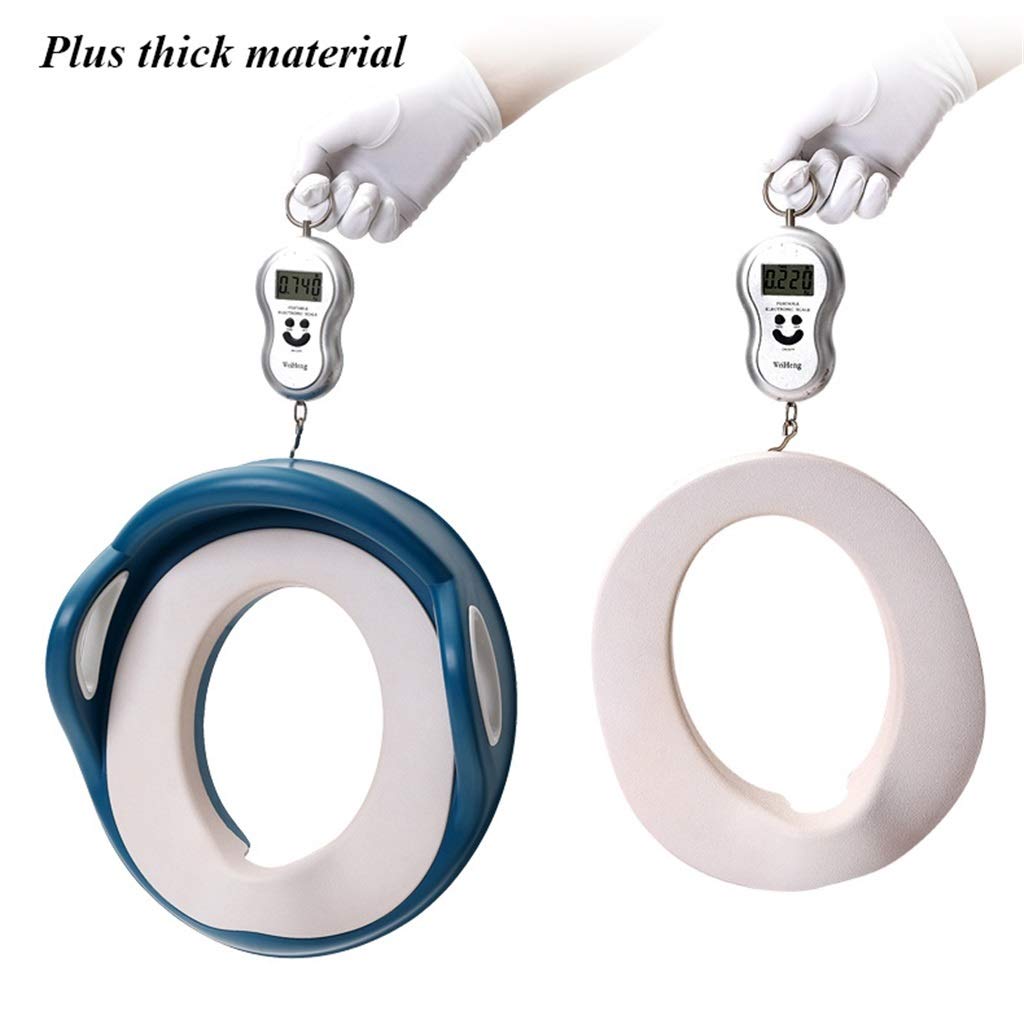 Riduttore WC per Bambini, Anello per Addestratore di Servizi Igienici, Bagno Assistente Vasino Antiscivolo Bambino Unisex Sedile per Allenamento WC in Bundle