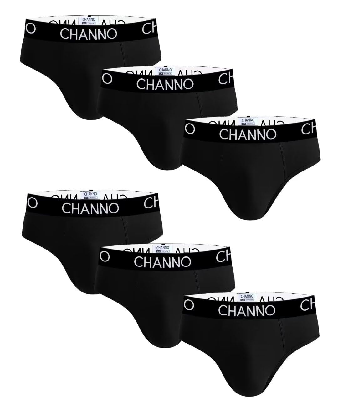 Channo Slip da Uomo in Cotone, Tinta Unita e Uniforme