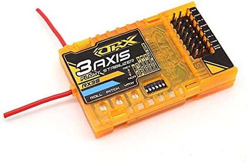 Orange RX RX3S 3 Axis flight stabiliser V2 6CH Spektrum Receiver 2.4 Ghz JR
