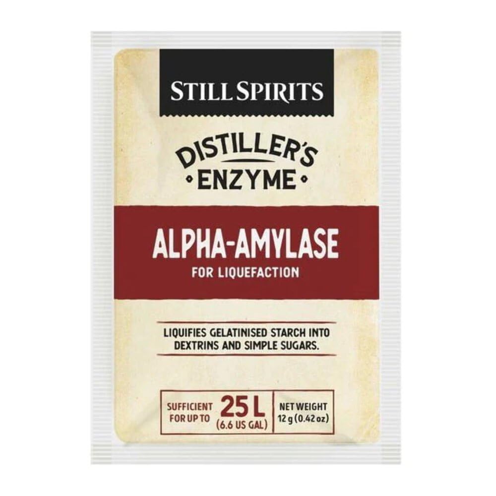 Still Spirits Distillers Alpha Amylase Enzyme 12g High Temperature for 25L