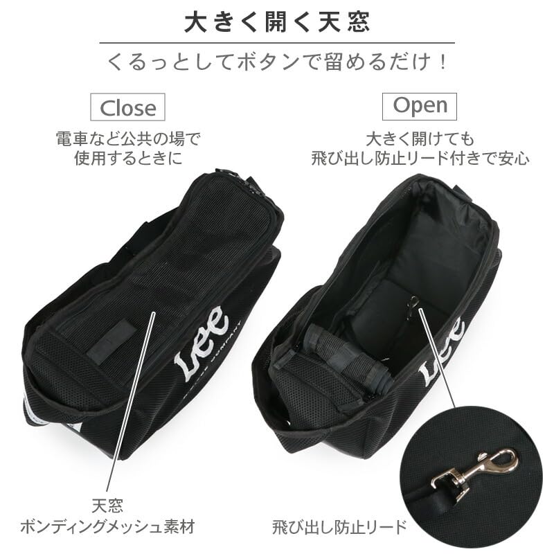 ペットパラダイス Lee 犬 キャリーバッグ ロゴ メッシュ スリング