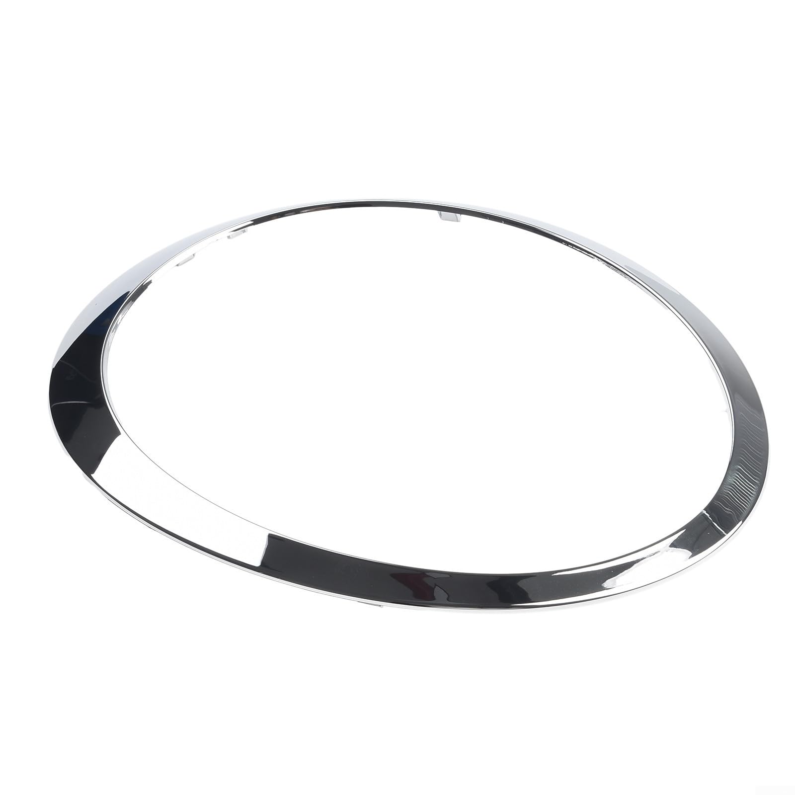 Lato destro Chrome Faro Trim Ring Ricambio Per Mini Per Cooper 2007 2015 Adatto Per R55 Clubman R56 Hatchback R57 Cabrio
