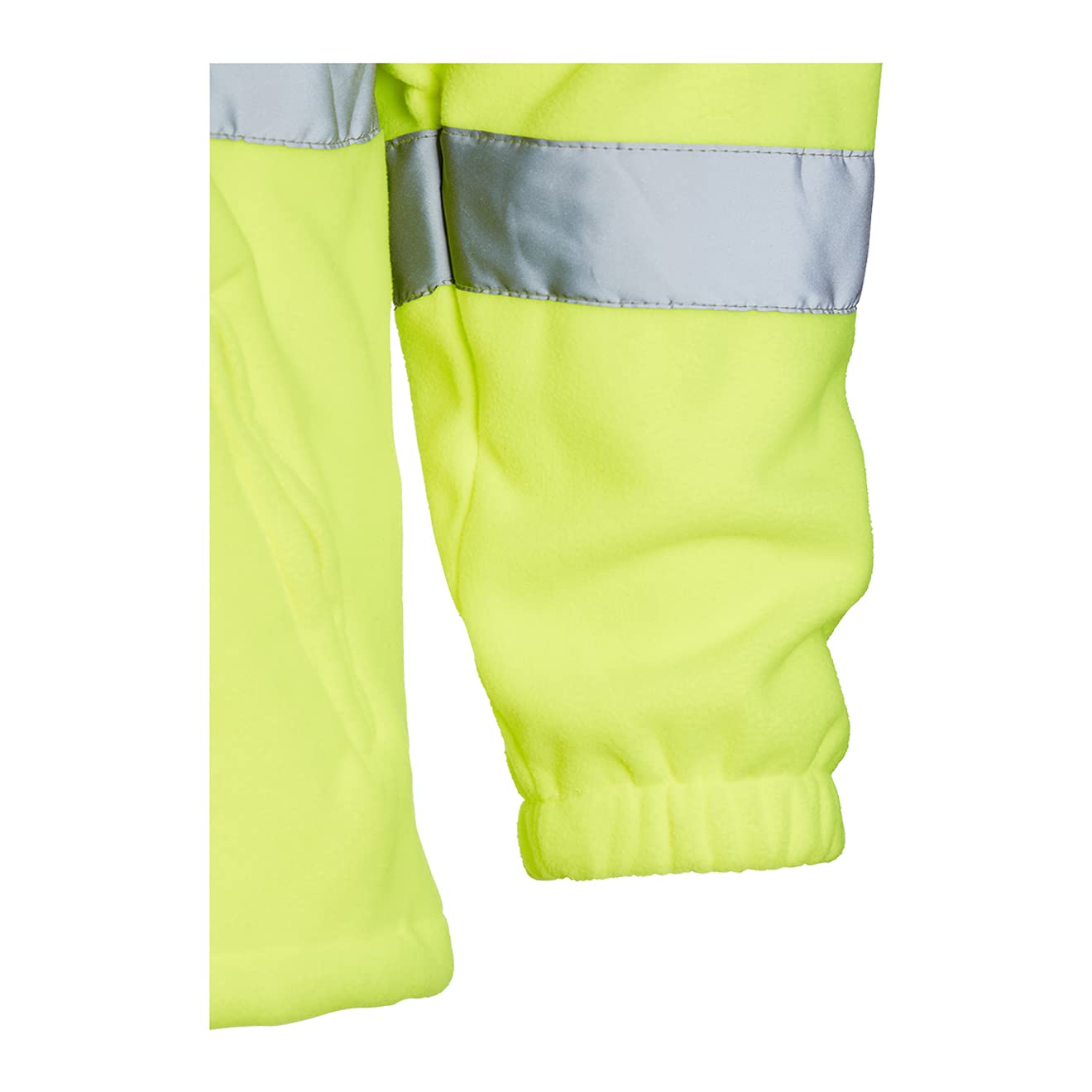 Chaqueta polar amarilla Blackrock Hi Vis, para hombre y mujer, duradera y cálida, antipilling, ropa de trabajo de seguridad reflectante de alta visibilidad, totalmente certificada EN