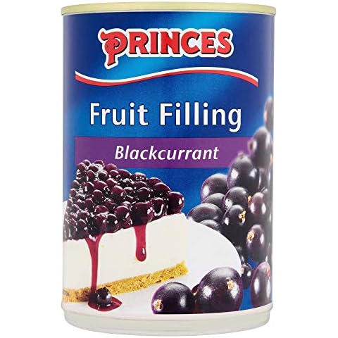 Princes Blackcurrant Fruit Filling - 6x410g Cover