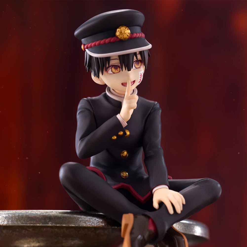 Yugi Amane Figure - Figurine Hanako-Kun - Figurine de personnage de dessin animé assis - Modèle en PVC - Décoration pour la maison ou le bureau - Cadeau d'anniversaire