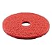Boardwalk 4015RED Standard Buffing Floor Pads, 15" Diameter, Red (Case of 5)