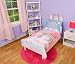 Funhouse 4 Piece Toddler Bedding Set - Includes Quilted Comforter, Fitted Sheet, Top Sheet, and Pillow Case - Unicorn Design for Girls Bed, Pack of 4
