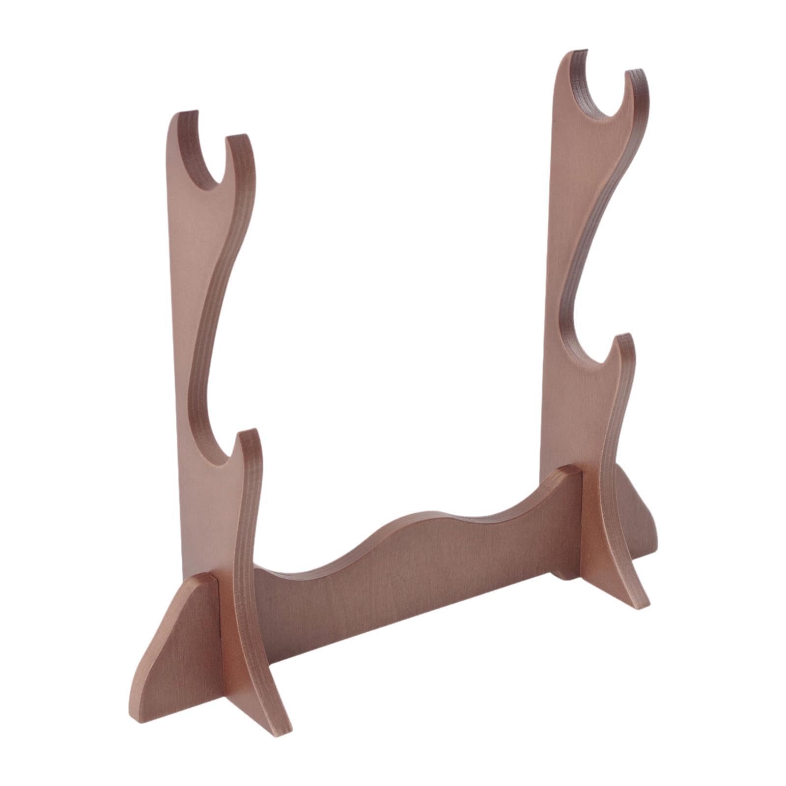 Garende Flute Display Stand for Desktop, Two-Tier Flute Holder for Bamboo Instruments