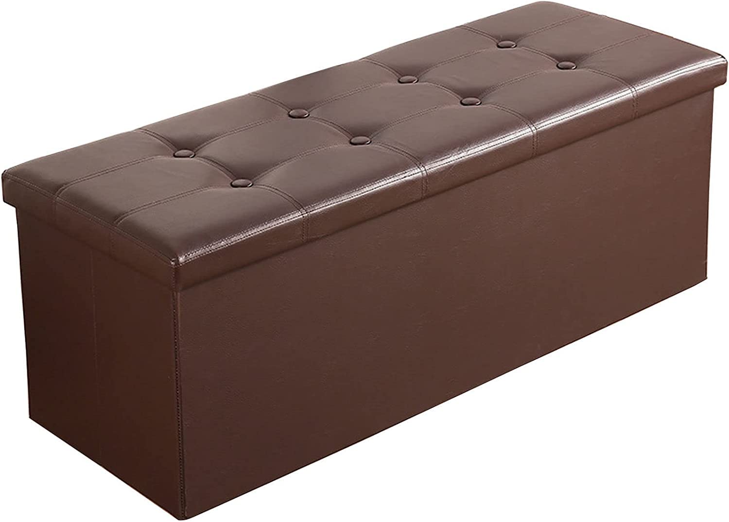 Repose-pieds massant en cuir PU avec assise rembourrée rose pour chambre