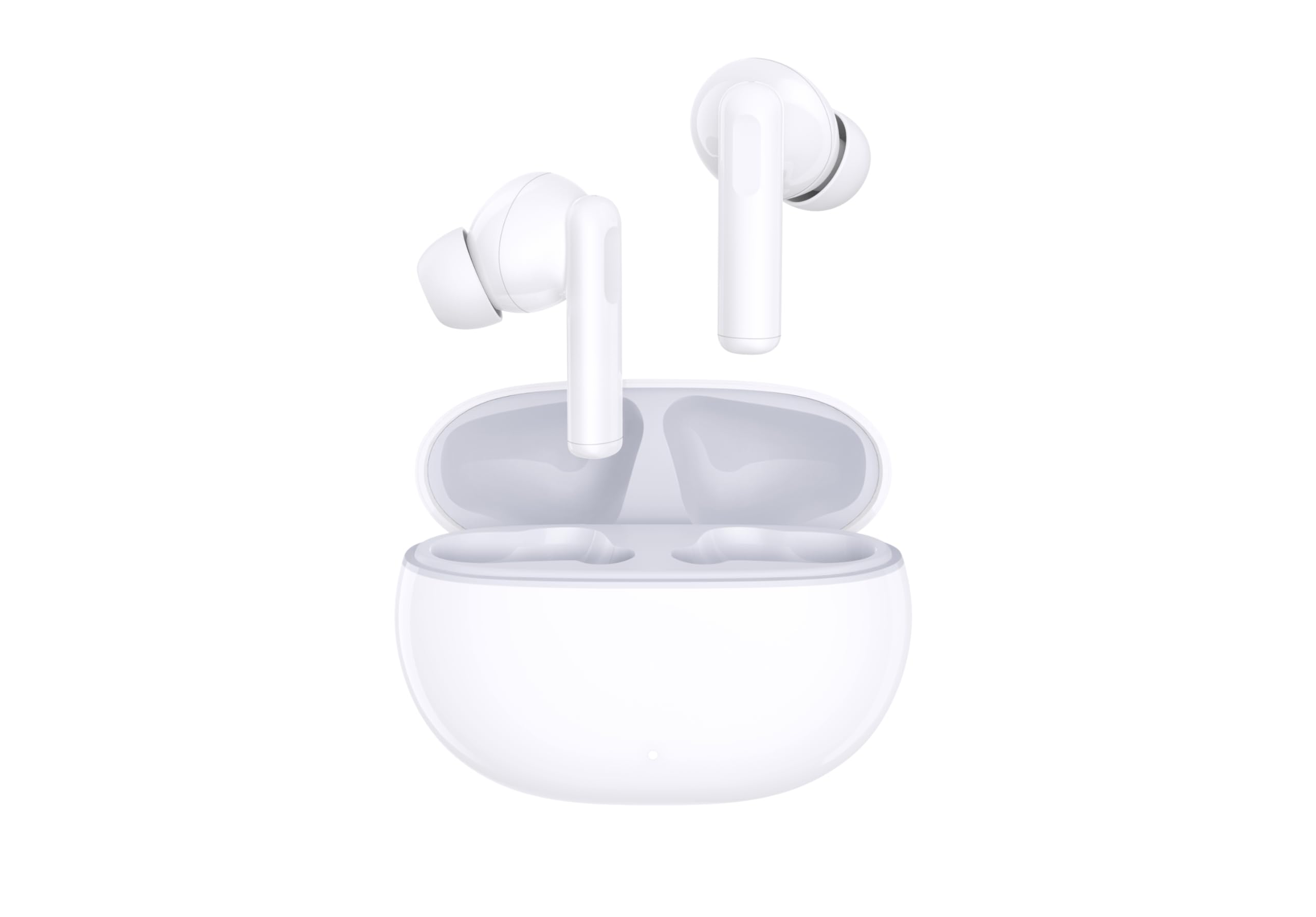 HONOR CHOICE Earbuds X7i Cuffie Bluetooth Durata 40 ore, Cancellazione del rumore da 45dB Cuffie wireless leggere, IP54 resistenti acqua e polvere, Bianco