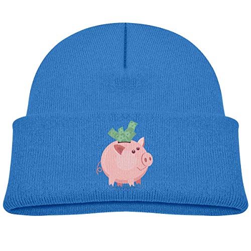 Preisvergleich Produktbild Kids Knitted Beanies Hat Piggy Bank Winter Hat Knitted Skull Cap