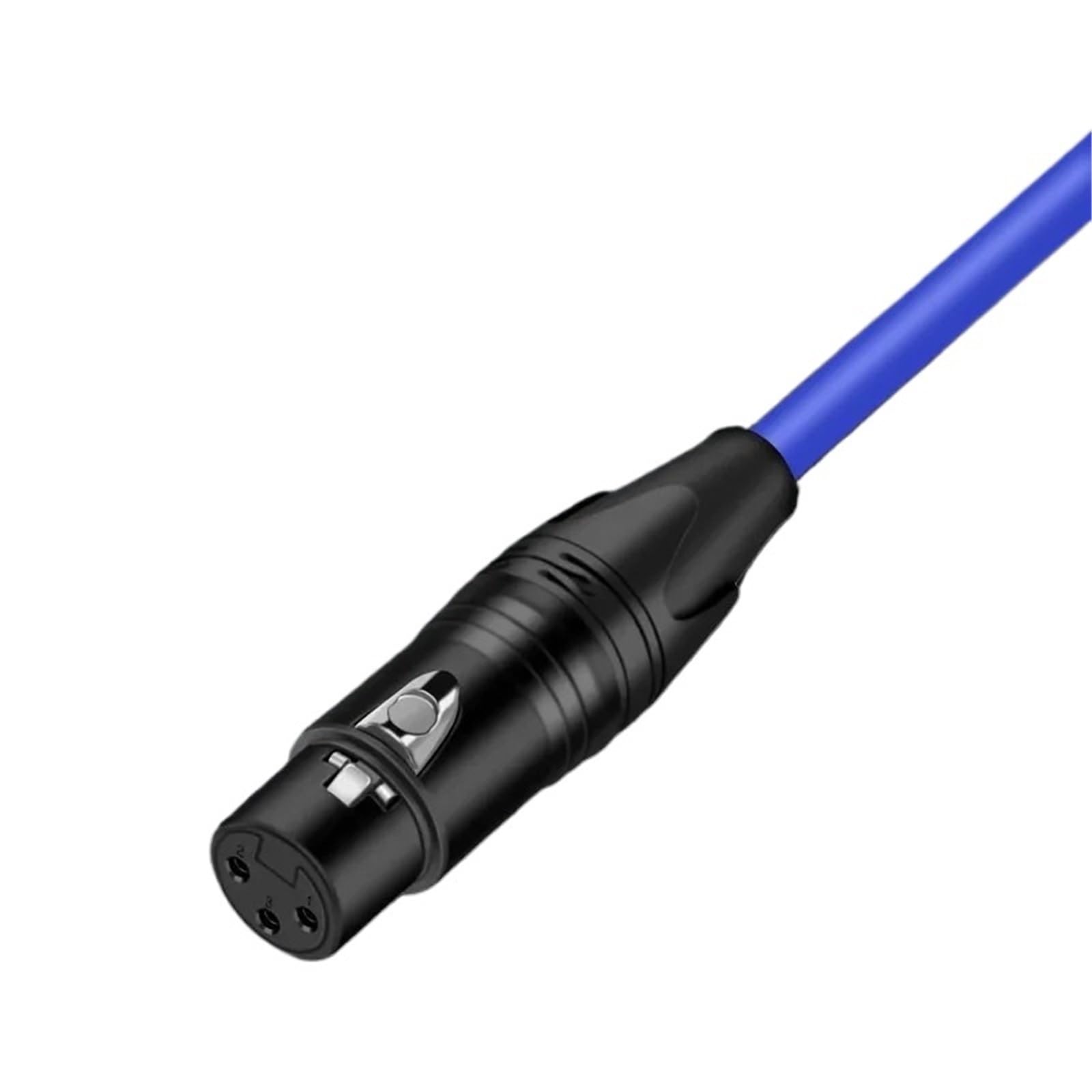 3-pinowy kabel audio XLR męsko-żeński z miedzi beztlenowej (OFC) z miękkim PVC do kabla mikrofonowego, miksera, wzmacniacza, kamery(M-F Red,10m)