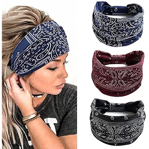 Diademas elásticas de flores Yean (pack de 3) Cover