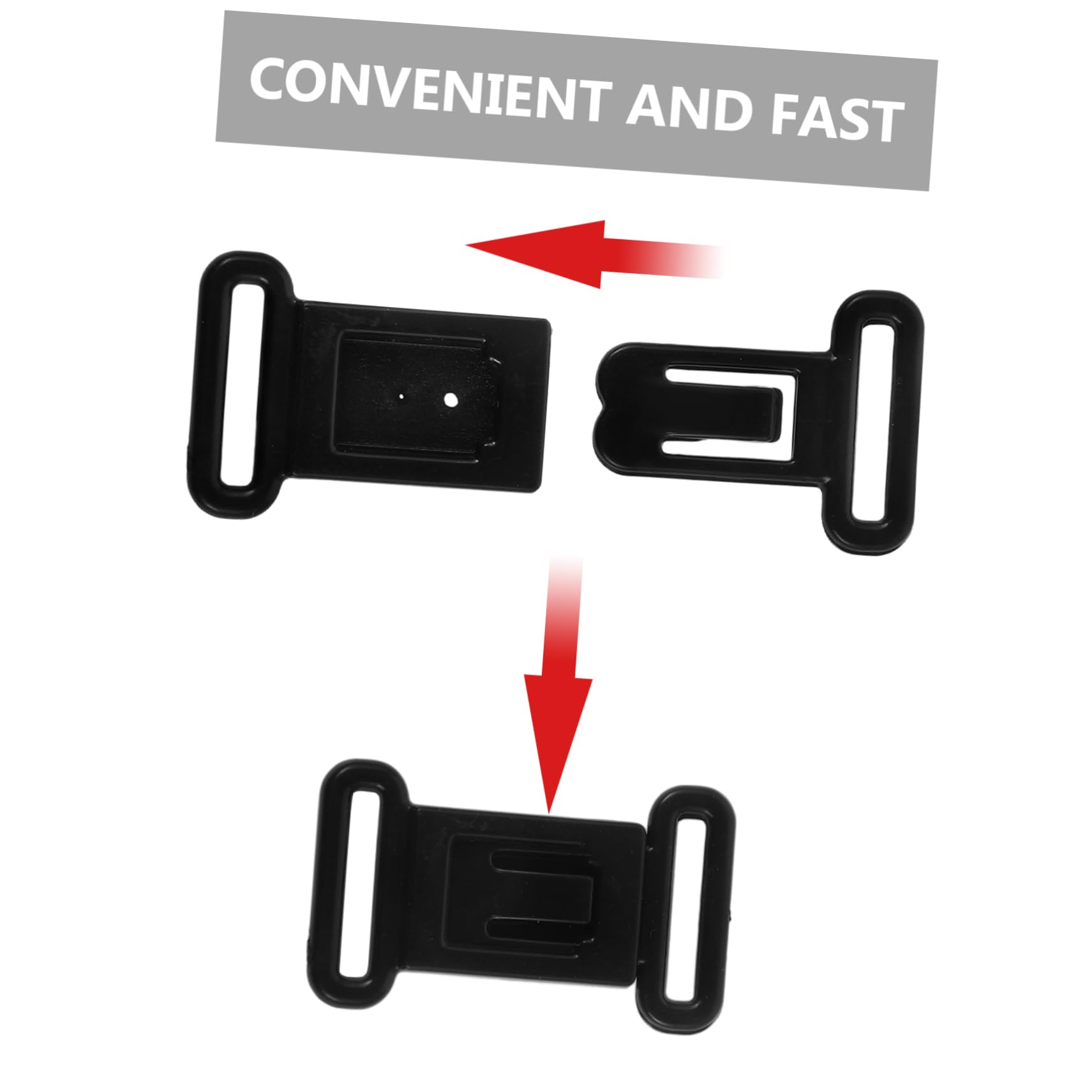 SEWACC 500 Sets Unterwäsche Einstellschnalle Kompakter BH Trägerhaken BH Clip BH Haken Kleiner BH Einsteller Damen Zubehör Kompakter BH Einsteller Tragbare BH Schnalle Damen BH