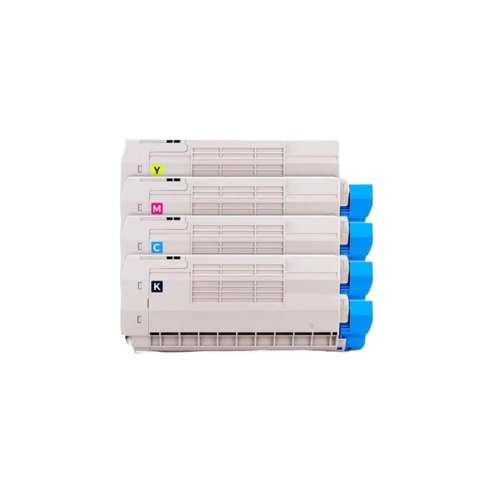 Compatibile con OKI C610 C610DN Toner Cartridge | Cartuccia toner a colori nero 1 SET stampante C610CDN C610DTN