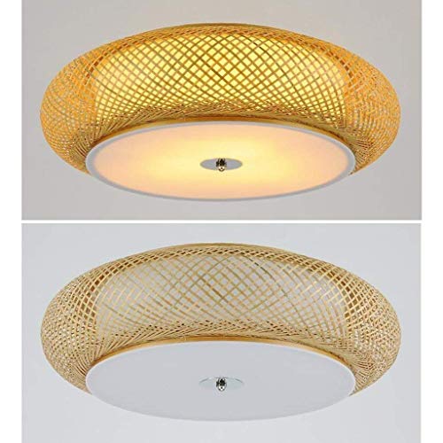 Lustre en bambou exquis pour éclairage chaleureux home hotel