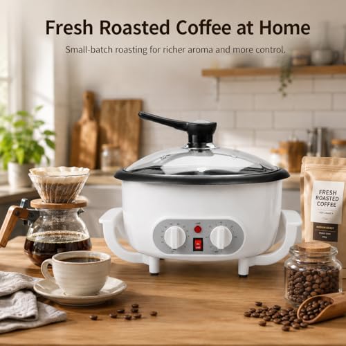 Upgrade Coffee Roaster Machine 1200W