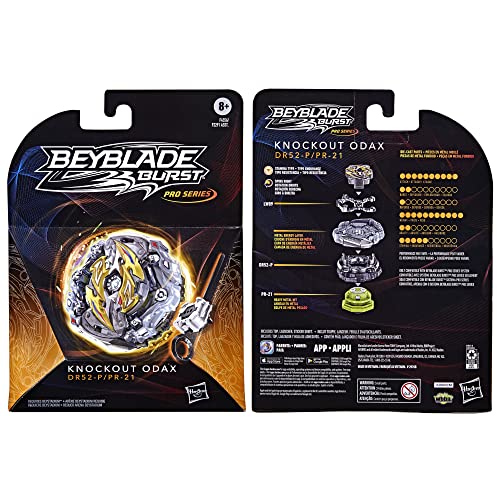 Beyblade Burst Pro Series Knockout Odax Spinning Top Starter Pack