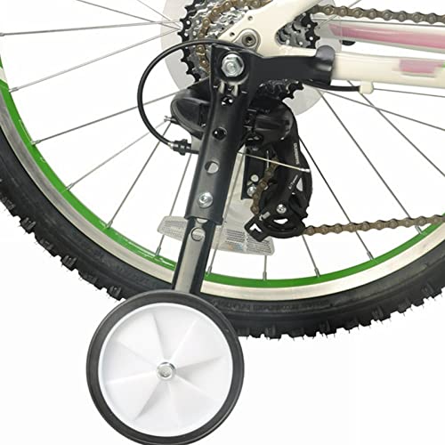 Bicycle Training Wheels, Universal Kids Bicycle Balance Stabiliser Mounted Kit Bike Balance Stabiliser Assist, Heavy Duty Adjustable Bike Training...