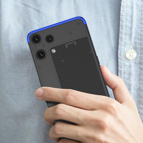 Image of Kapa Double Dip Full 360 Protection Back Case Cover for Nothing Phone 3A LITE (Blue,Black)
