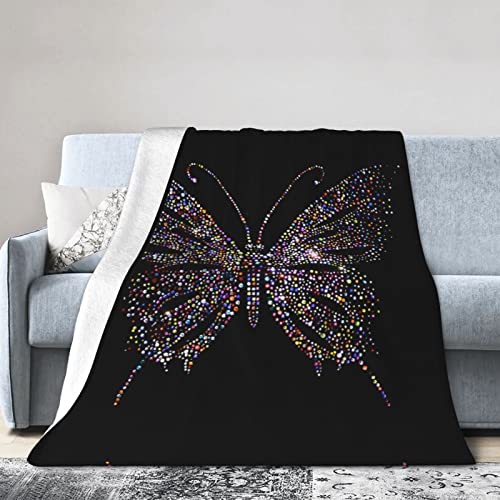 Couverture en micro polaire 203x152 cm pour canapé-lit douillet